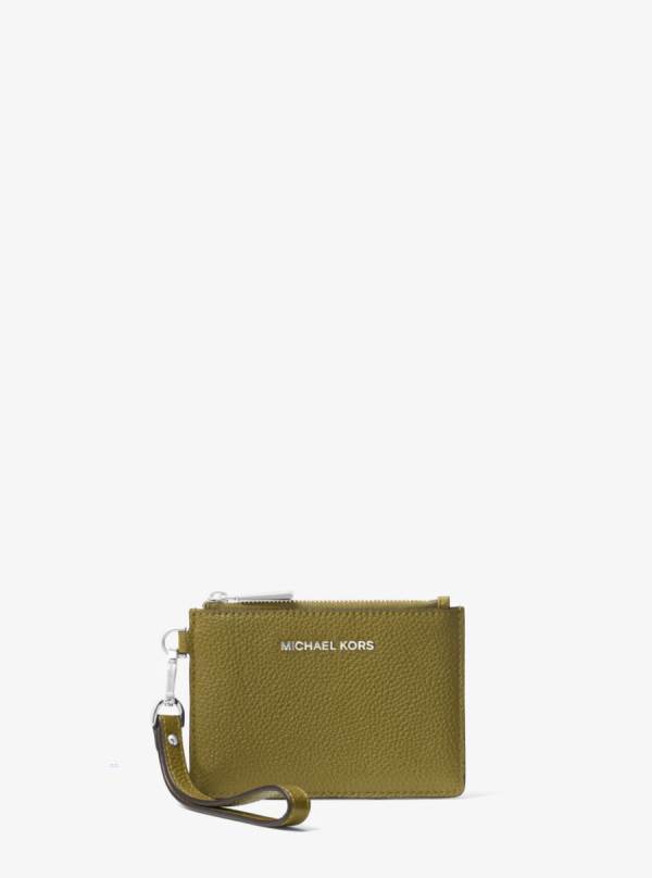 Damske Penazenky Michael Kors Leather Coin Purse Olivovo Zelená - Doplnky Michael Kors Lacne | UPYKB-2450